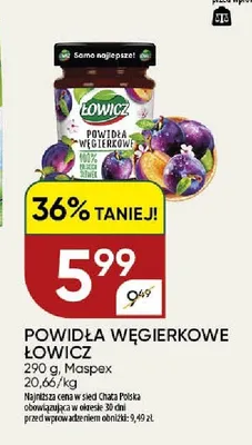 Powidła węgierkowe Łowicz promocja w Chata Polska
