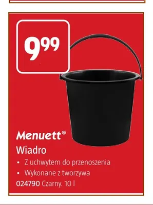 Wiadro 10 l Menuett promocja w Jula