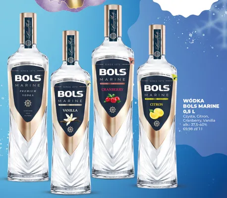Wódka Bols Marine Citron 0,5L promocja w Duży Ben