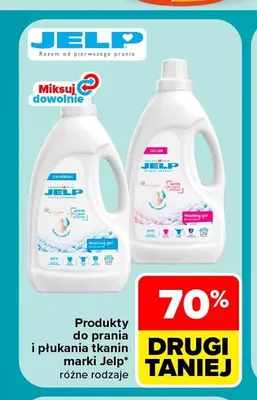 Produkty do prania i płukania tkanin Jelp promocja w Carrefour