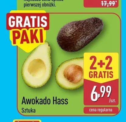 Awokado Hass promocja w Aldi