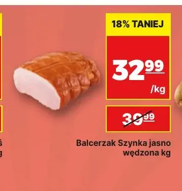 Balcerzak szynka jasno wędzona promocja w API Market