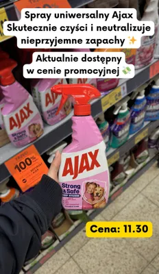 Spray uniwersalny Strong & Safe Deep Hygiene promocja w Kaufland