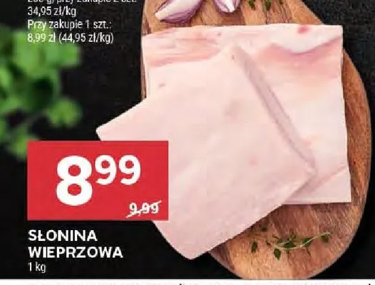Słonina SŁONINA WIEPRZOWA promocja w Stokrotka