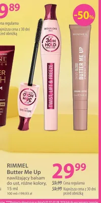 Balsam do ust Rimmel Butter Me Up nawilżający promocja w Hebe