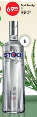 Wódka Stock Prestige promocja w Żabka