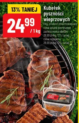 Kubełek pyszności wieprzowych Super Grill promocja w POLOmarket