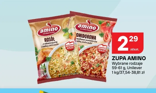 Zupa Amino promocja w Chorten