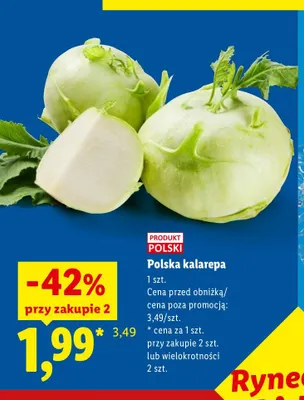 Kalarepa polska promocja w Lidl