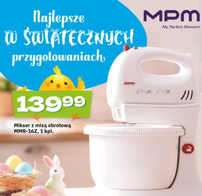 Mikser z misą obrotową MMR-16Z promocja w Twój Market