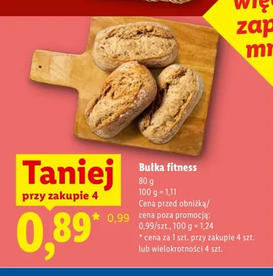 Bułka fitness promocja w Lidl