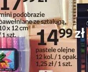Mini podobrazie bawełniane ze sztalugą 10x12cm CREADU promocja w Dzień Dziecka