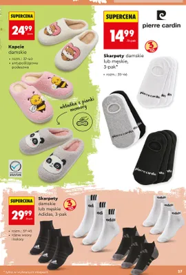 Kapcie damskie Biedronka promocja w Biedronka