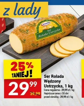 Ser Rolada Wędzony Ustrzycka promocja w Twój Market
