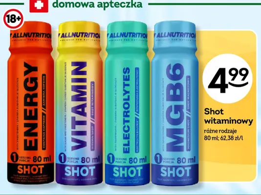 Shot witaminowy Allnutrition MGB6 promocja w Żabka