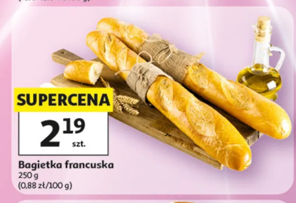 Bagietka francuska promocja w Auchan