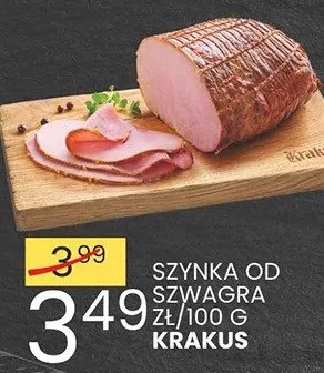 Szynka od szwagra promocja w Wafelek