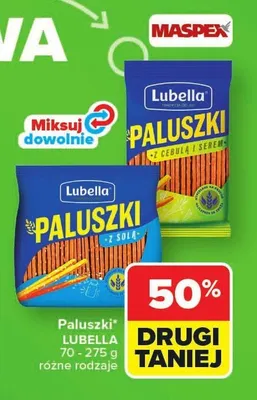 Paluszki LUBELLA promocja w Carrefour Market