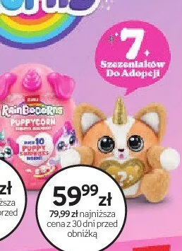 Zabawka ZURU Rainbocorns Puppycorn promocja w Empik
