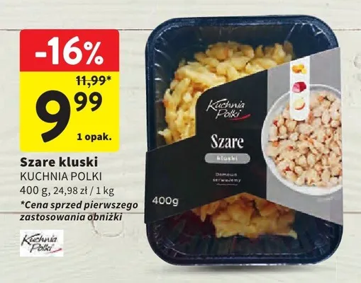 Szare kluski promocja w Intermarche