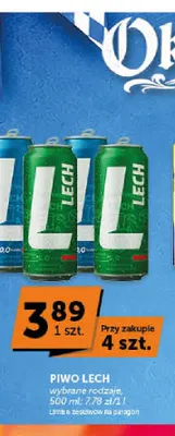 Piwo bezalkoholowe Lech promocja w ABC