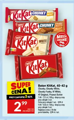 Baton KitKat Chunky promocja w Twój Market