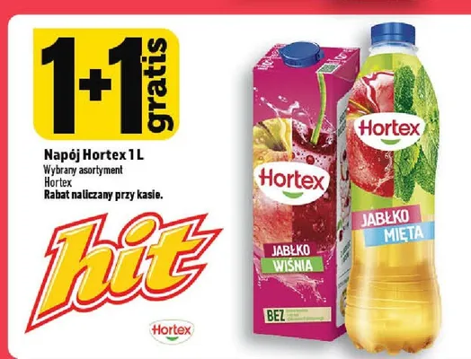 Napój Hortex jabłko mięta promocja w TOPAZ