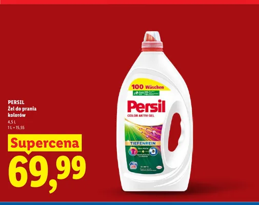 Żel do prania kolorów Persil Color Aktiv Gel promocja w Lidl