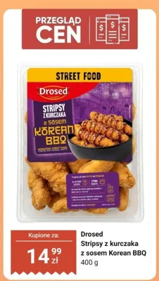 Stripsy z kurczaka z sosem Korean BBQ promocja w Dino