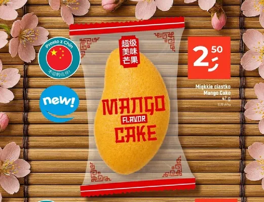 Miękkie ciastko Mango Cake promocja w Dealz