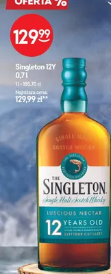 Whisky Singleton 12Y 0,7l promocja w Żabka