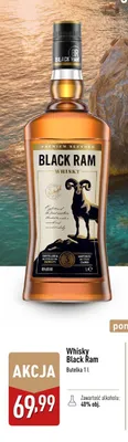 Whisky Black Ram promocja w Aldi