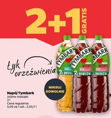Napój Tymbark promocja w Netto
