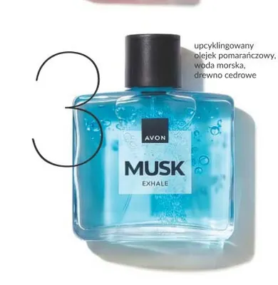 Woda toaletowa Musk Exhale Avon promocja w AVON