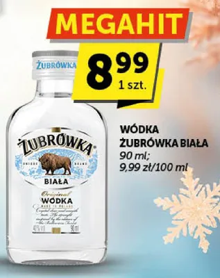 Wódka Żubrówka Biała promocja w Euro Sklep