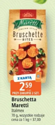 Bruschetta promocja w Leclerc