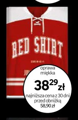 Książka Red Shirt promocja w Empik