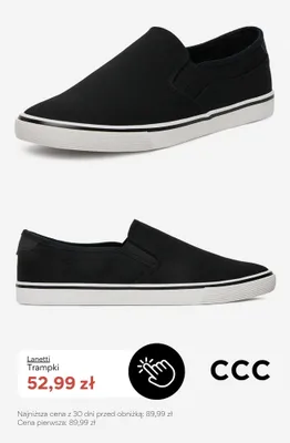 Trampki Lanetti promocja w CCC