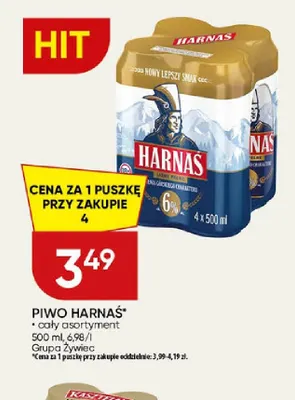 Piwo Harnaś promocja w Chata Polska
