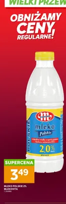 Mleko Polskie 2% Mlekovita promocja w Stokrotka