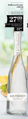 Wódka Łza Pszenicy z kłosem promocja w POLOmarket