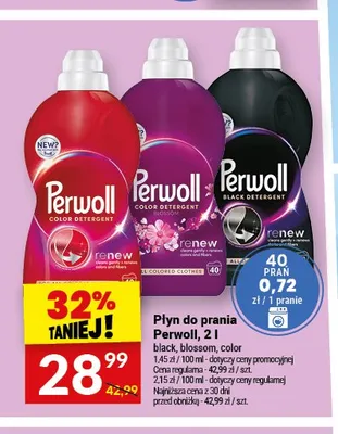Płyn do prania Perwoll color promocja w Twój Market