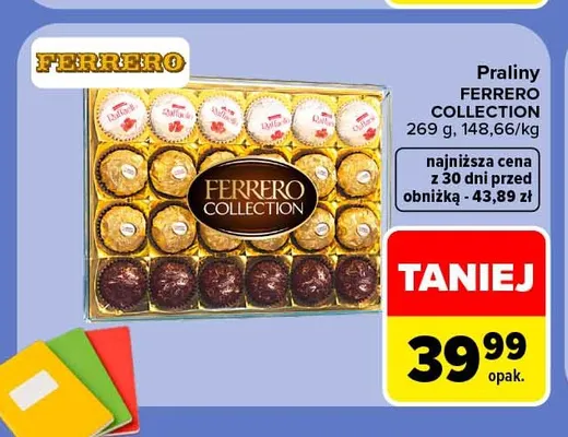 Praliny Ferrero Collection promocja w Carrefour Market