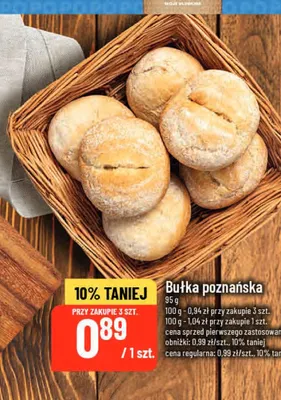 Bułka poznańska promocja w POLOmarket