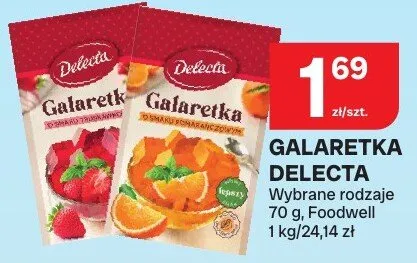 Galaretka Delecja promocja w Chorten