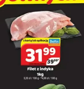 Filet z indyka promocja w Delfin
