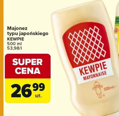 Majonez typu japońskiego promocja w Carrefour Market