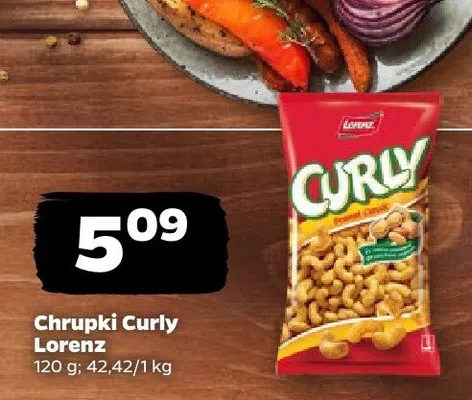 Chrupki Curly promocja w Netto