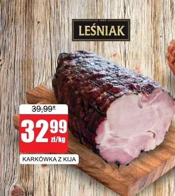 Karkówka z kija Leśniak promocja w Bingo