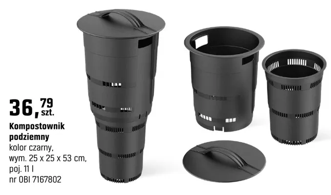 Kompostownik podziemny promocja w OBI